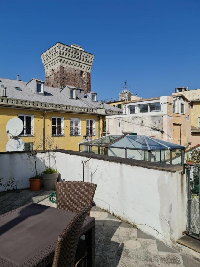 Apartment Doge Cambiaso- Davanti All'acquario - Grande Terrazza Privata - Palazzo Nobiliare Storico